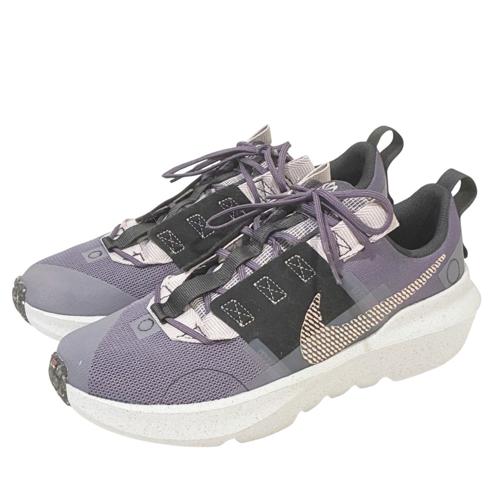 Nike Crater Impact Low Canyon Purple Off Noir Low Top Sneaker Size 6.5